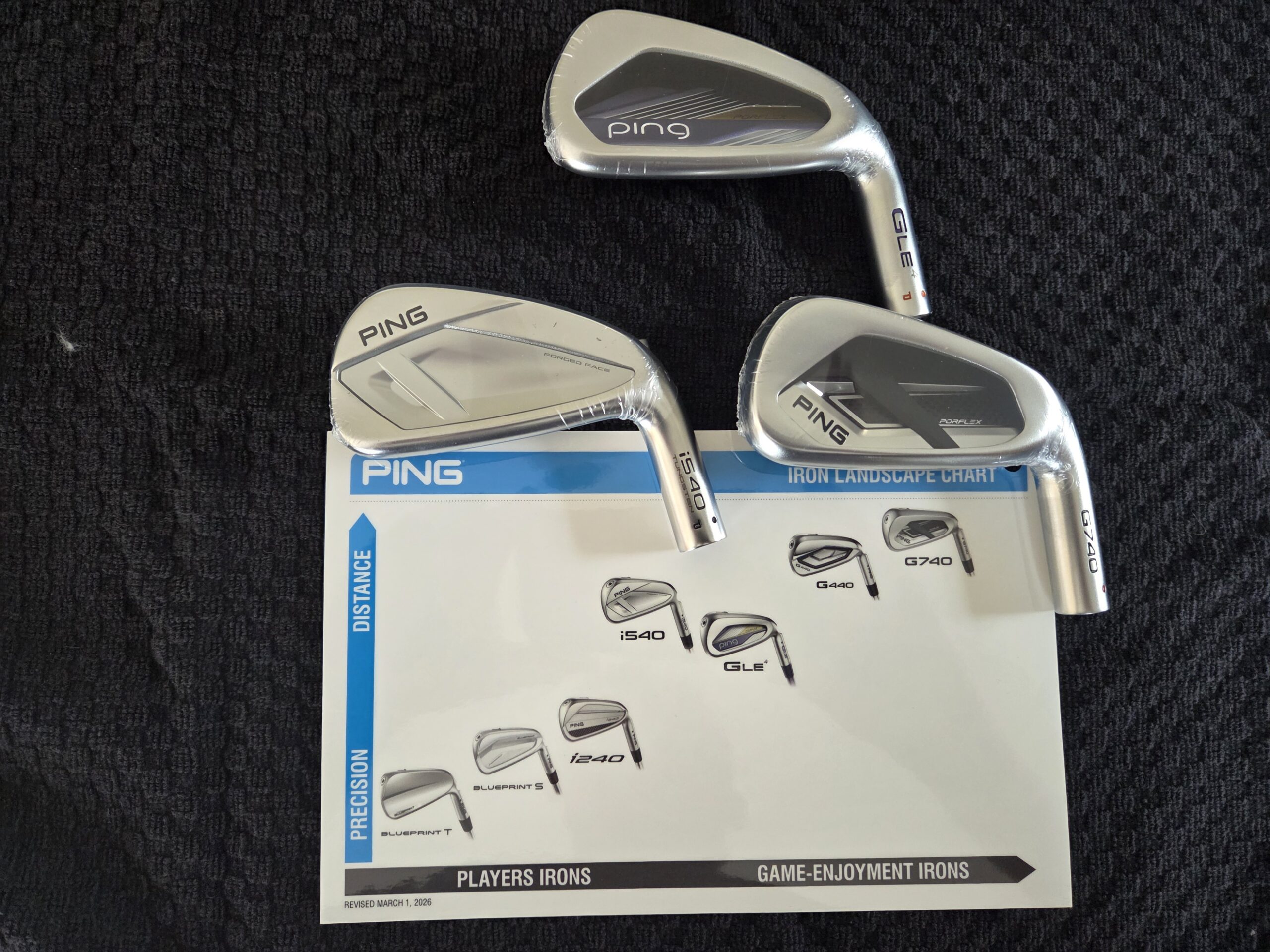 New Ping i540 + G740 + GLE4 now ready to fit! | Hodson Golf